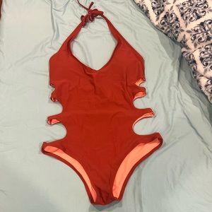 Aerie One Piece with cutouts